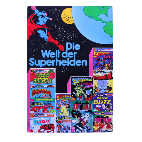 Superman 3. Superband 1978 Ehapa Batman Supergirl Poster | Hoppla-Stuff